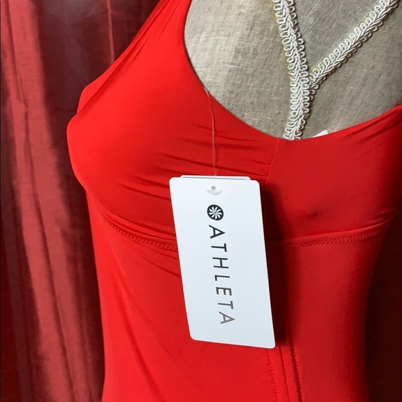 Athleta Side Scrunch Swim Tank - Picture 2 of 10